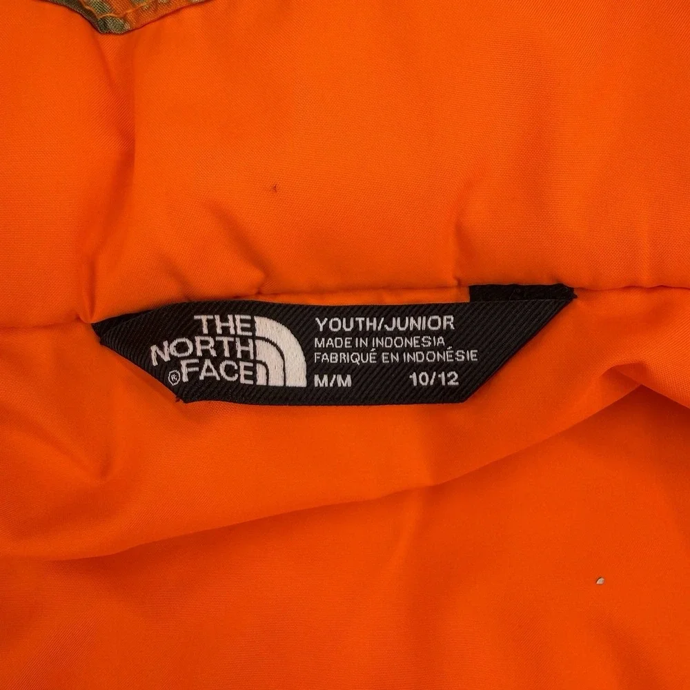 North Face Youth Snowquest Plus Insulated Jacket Camo Sz 10/12 DryVent‎ Outdoors